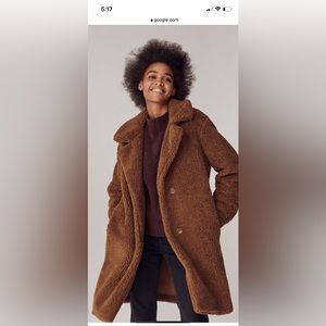 Uniqlo Tan Teddy Jacket